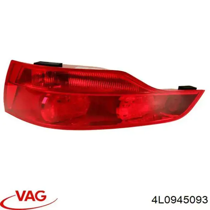 Do koszyka 4L0945093 VAG Lampa zespolona tylna lewa