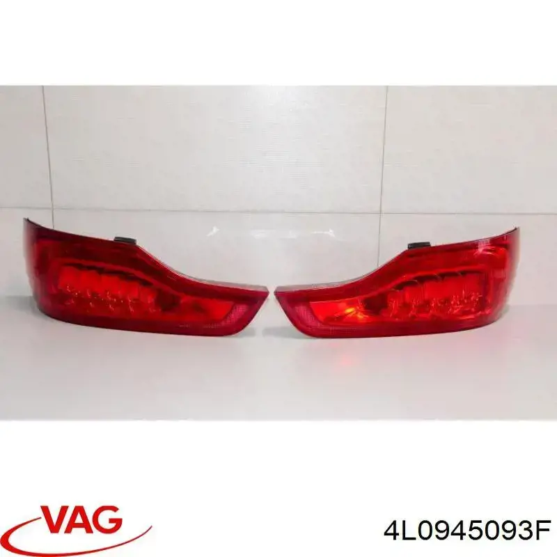 Lampa zespolona tylna lewa VAG 4L0945093F cena, od 328,35 USD