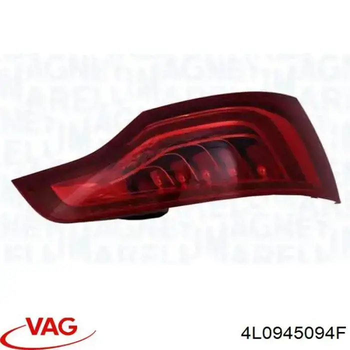 4L0945094F VAG Lampa zespolona tylna prawa