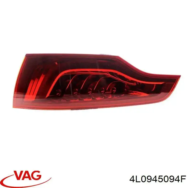 Lampa zespolona tylna prawa VAG 4L0945094F cena, od 358,74 USD