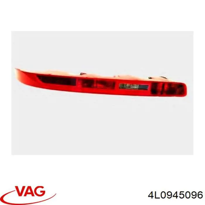 Lampa zespolona zderzaka tylnego prawa VAG 4L0945096 cena, od 81,15 USD