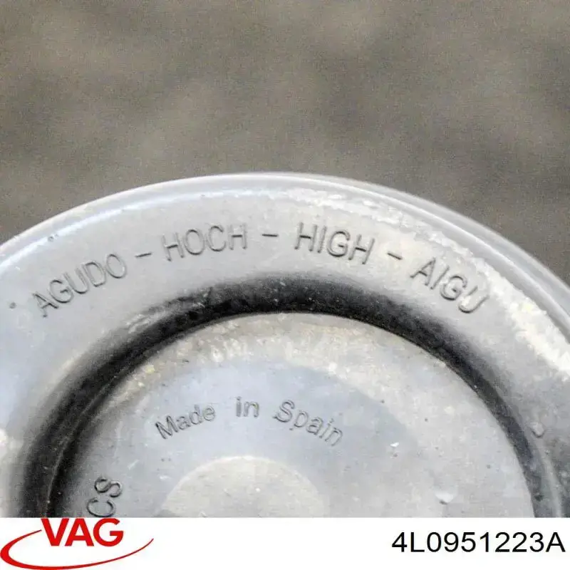 Sygnał dźwiękowy (klakson) 4L0951223A VAG