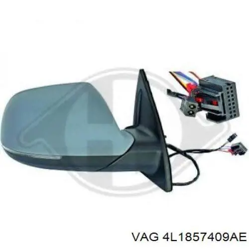 Do koszyka Lusterko wsteczne lewe Audi Q7  4LB