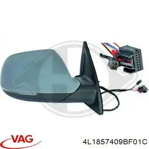 4L1857409BF01C VAG Lusterko wsteczne lewe