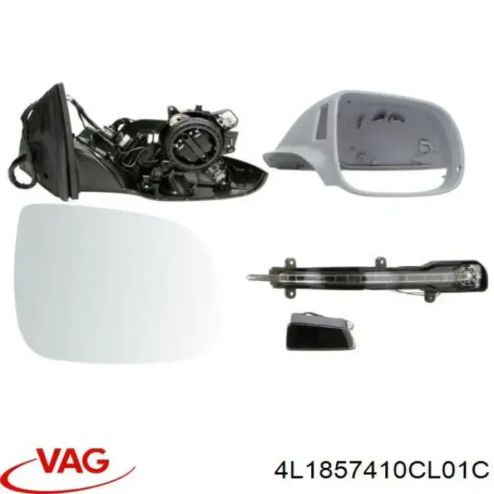 4L1857410CL01C VAG Lusterko wsteczne prawe
