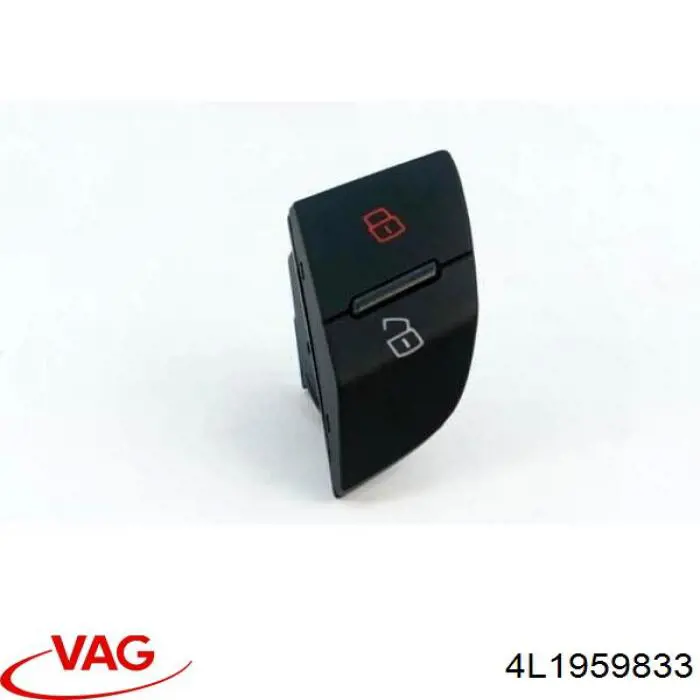 Przycisk klapy bagażnika (3/5 drzwi) w kabinie VAG 4L1959833 cena, od 54,48 USD