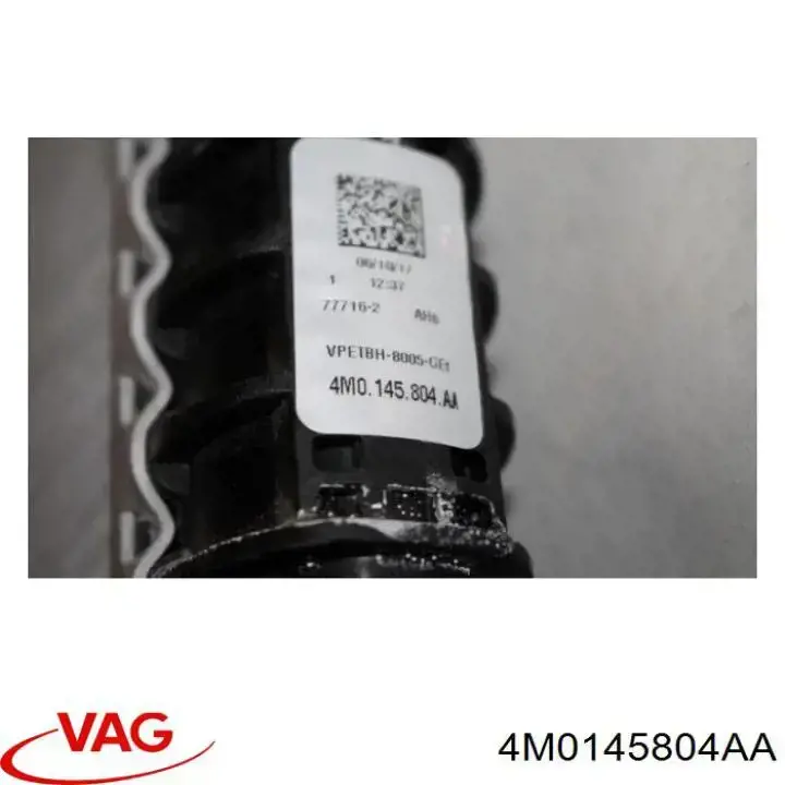 Do koszyka 4M0145804AA VAG Chłodnica silnika dodatkowa