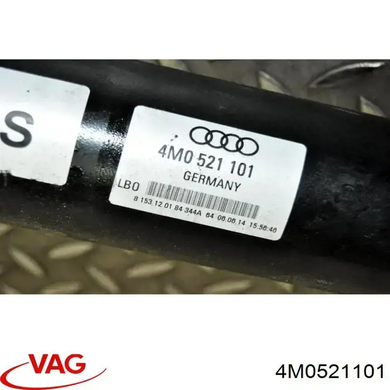 Wał Cardana tylny, kompletny VAG 4M0521101 cena, od 339,90 USD