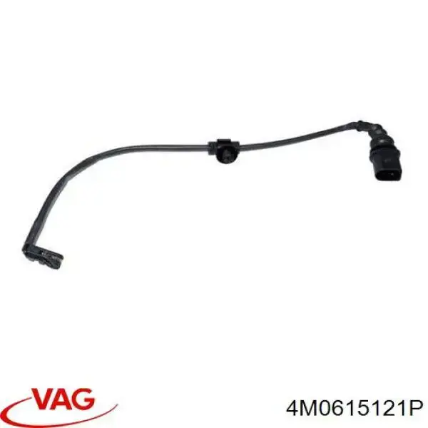 Czujnik zużycia klocków hamulcowych tylny VAG 4M0615121P cena, od 7,79 USD
