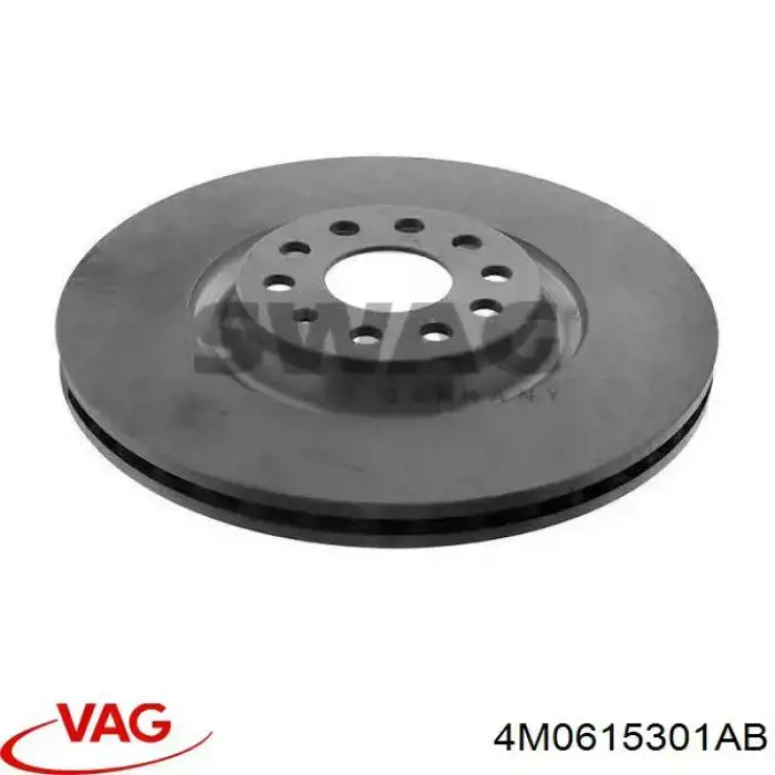 Tarcza hamulcowa przednia VAG 4M0615301AB cena, od 104,01 USD