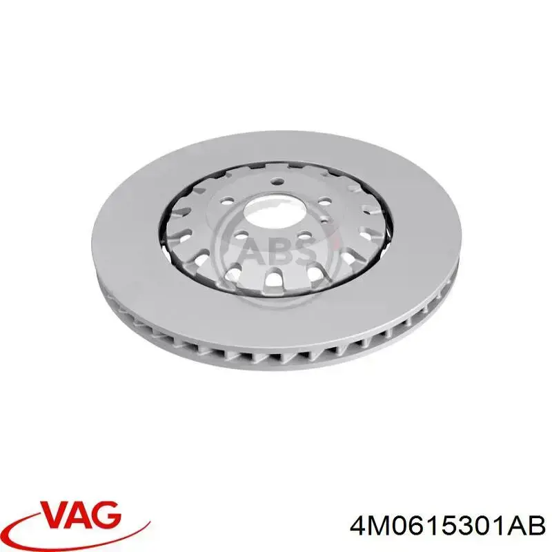 Do koszyka 4M0615301AB VAG Tarcza hamulcowa przednia