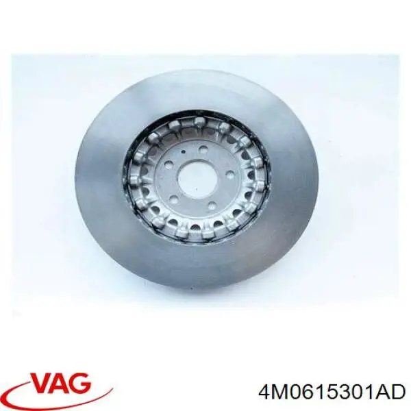 4M0615301R VAG Tarcza hamulcowa przednia