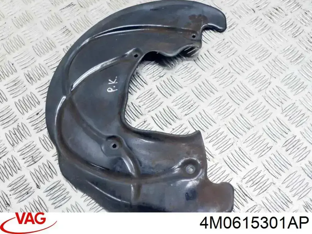 4M0615301AP VAG Tarcza hamulcowa przednia