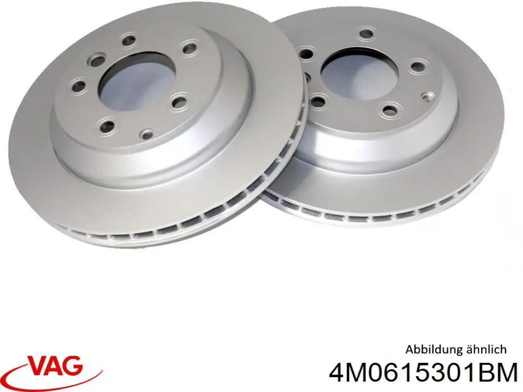 Tarcza hamulcowa przednia VAG 4M0615301BM cena, od 564,86 USD