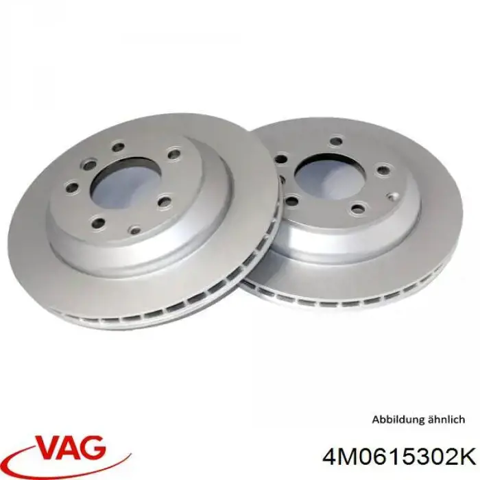 Tarcza hamulcowa przednia VAG 4M0615302K cena, od 609,30 USD