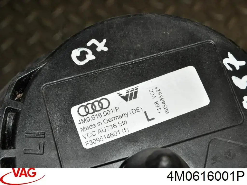 Poduszka pneumatyczna (resor pneumatyczny) mostu tylnego VAG 4M0616001P cena, od 220,23 USD