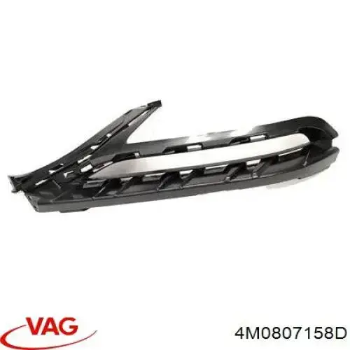 Deflektor przedniego zderzaka prawy VAG 4M0807158D cena, od 36,75 USD