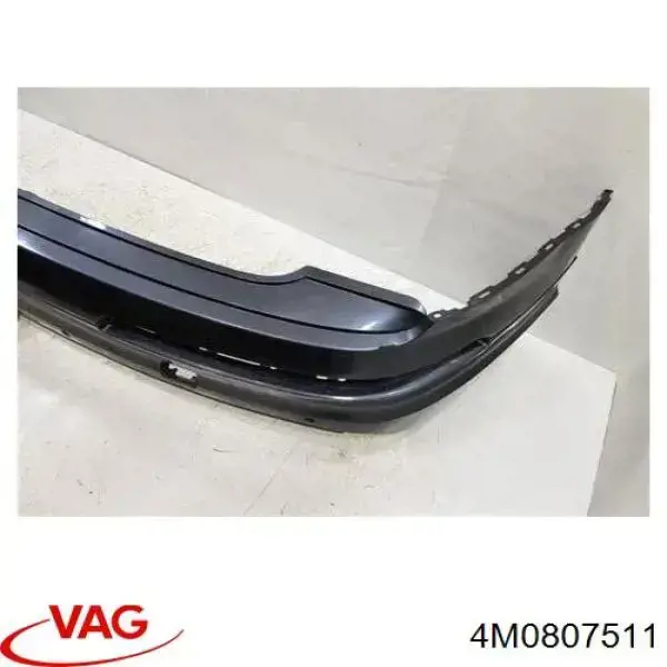 Do koszyka 4M0807511 VAG Zderzak tylny, góna część