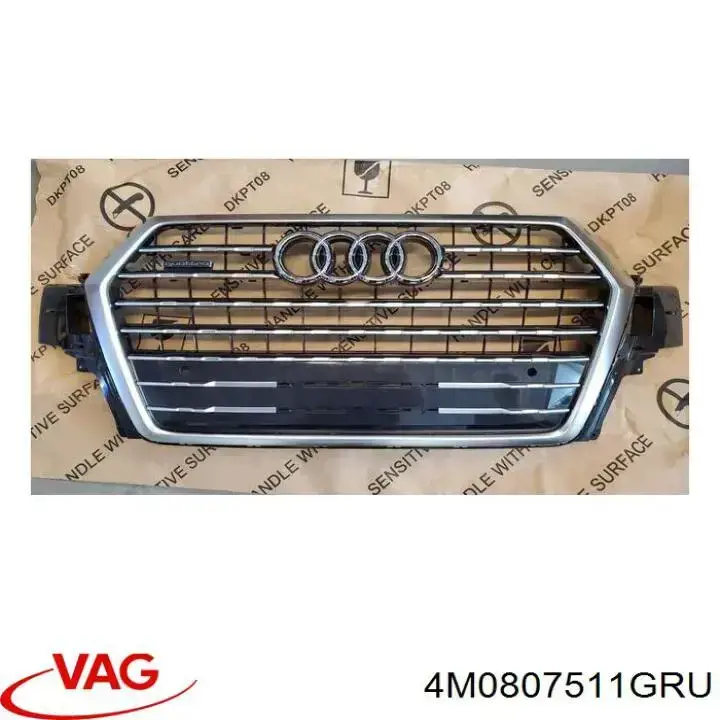 Do koszyka 4M0807511GRU VAG Zderzak tylny, góna część