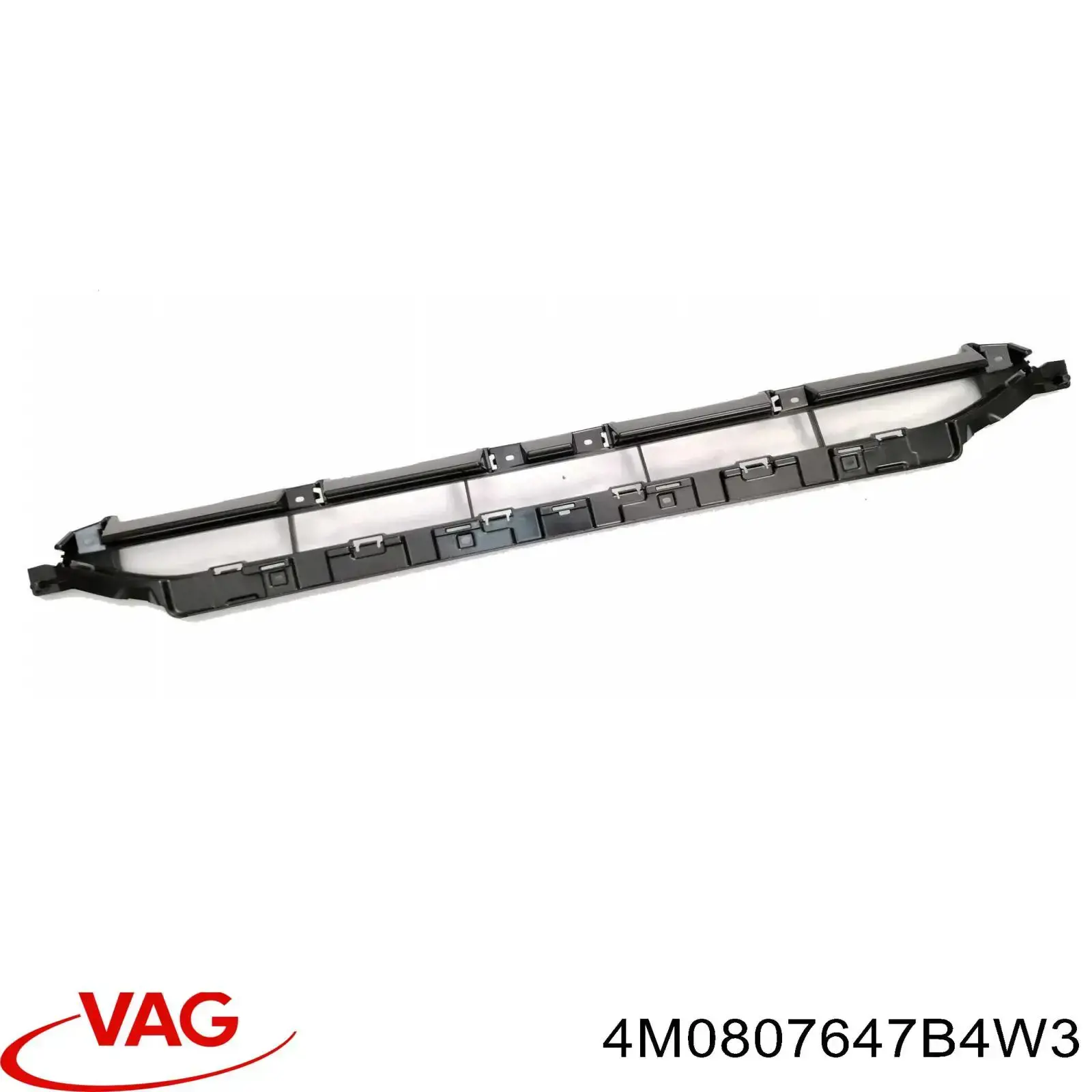 Kratka zderzaka przedniego środkowa VAG 4M0807647B4W3 cena, od 50,48 USD