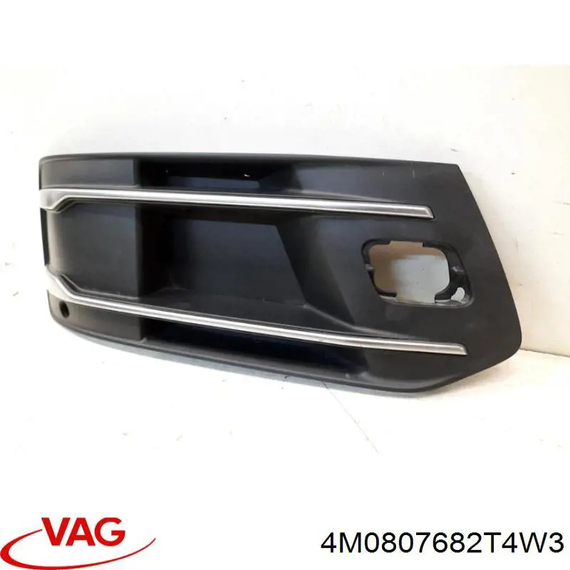 Kratka zderzaka przedniego prawa VAG 4M0807682T4W3 cena, od 96,87 USD