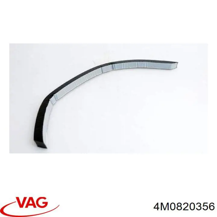 4M0820356 VAG Obudowa nagrzewnicy w komplecie