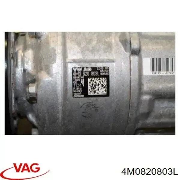 4M0820803L VAG Sprężarka klimatyzacji