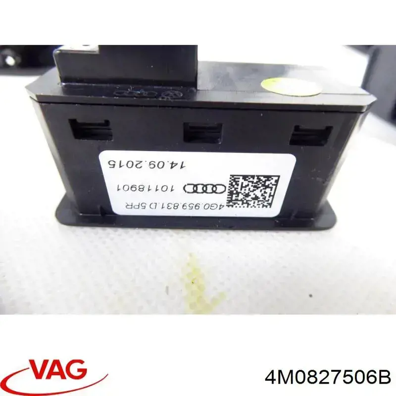 Zamek klapy bagażnika (3/5 drzwi tylnych) VAG 4M0827506B cena, od 55,43 USD