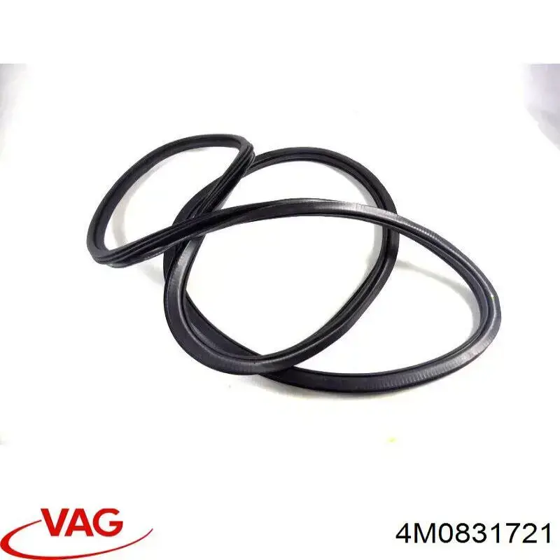 4M0831721D VAG Uszczelniacz drzwi przednich (na karoserii)