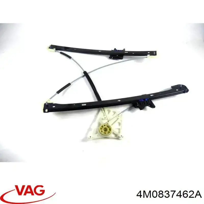 Mechanizm podnoszenia szyby drzwi przednich prawych do Audi Q7  4MB, 4MG, 4MQ