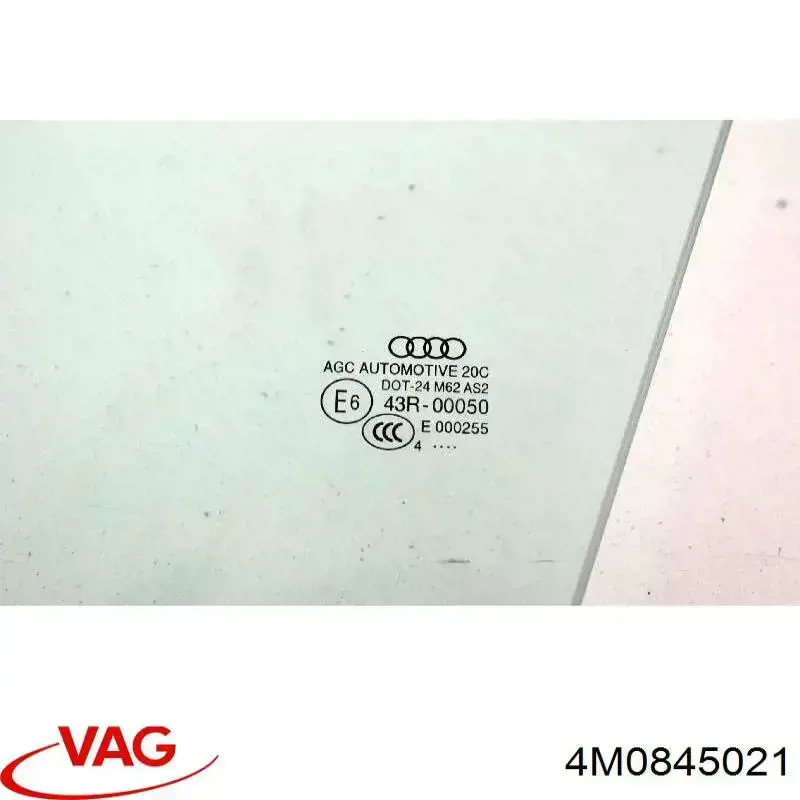 4M0845021 VAG Szyba drzwi lewych przednich