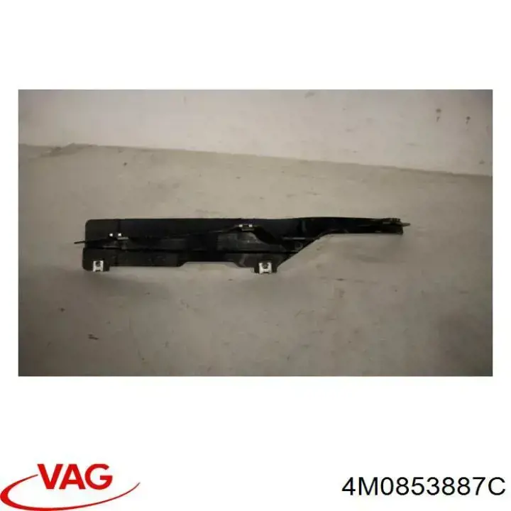 Spojler zderzaka przedniego lewy VAG 4M0853887C cena, od 47,19 USD