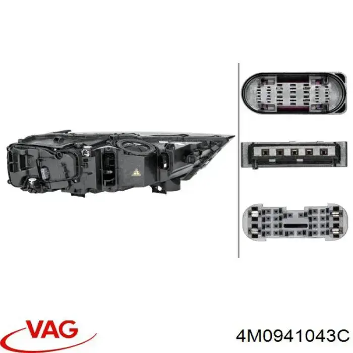 1097981 Diederichs Reflektor lewy