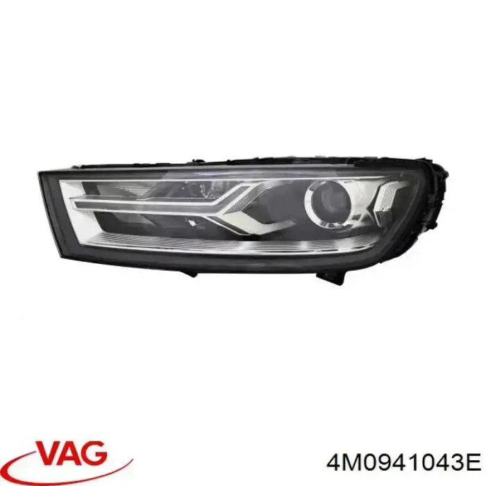 Reflektor lewy VAG 4M0941043E cena, od 917,59 USD