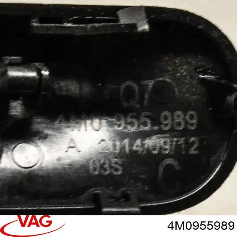 Do koszyka 4M0955989 VAG Dysza spryskiwacza szyby przedniej