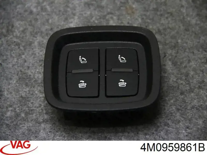 4M0959861B VAG Mechanizm przyciskowy regulacji fotela
