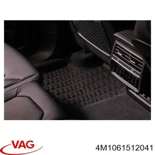 Dywanik tylny, zestaw 2 szt. VAG 4M1061512041 cena, od 102,44 USD
