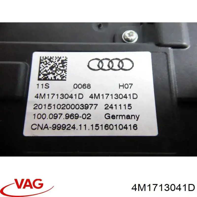 Do koszyka 4M1713041D VAG Mechanizm zmiany biegów (cięgno)