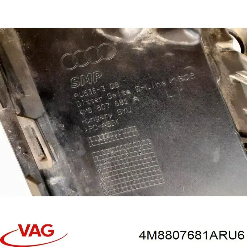 Do koszyka 4M8807681ARU6 VAG 