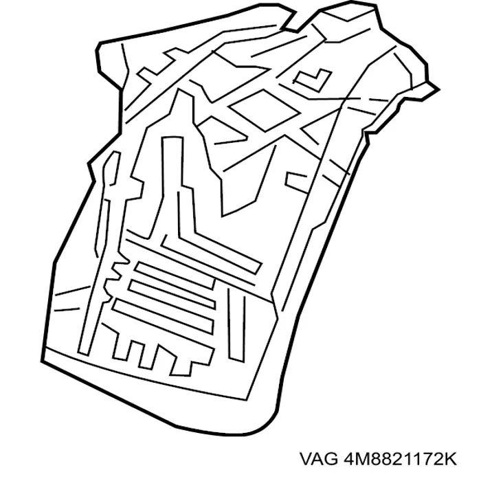 Nadkole błotnika przedniego prawe Audi Q7 SUV (4MB, 4MG, 4MQ) (2015 - 2026) cena, od 156,94 USD