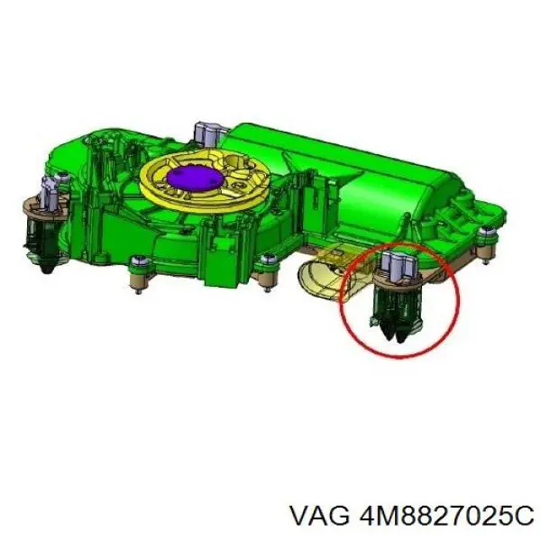 Klapa bagażnika VAG 4M8827025C cena, od 1743,91 USD