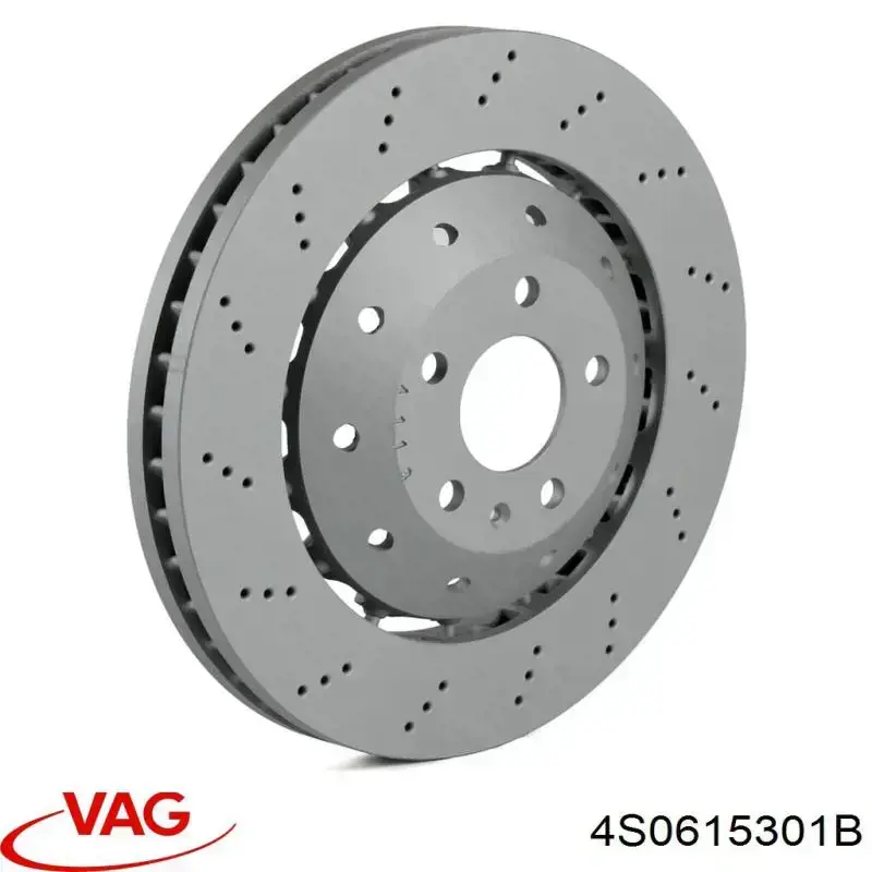 Tarcza hamulcowa przednia VAG 4S0615301B cena, od 864,64 USD