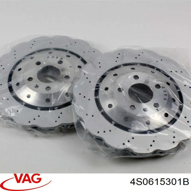 4S0615301B VAG Tarcza hamulcowa przednia