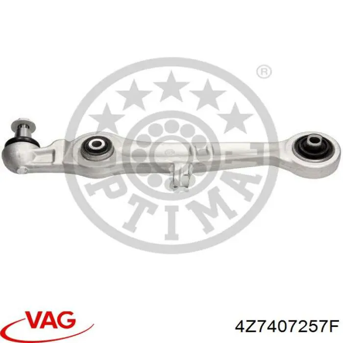 Czop (zwrotnica) przedni lewy VAG 4Z7407257F cena, od 114,07 USD