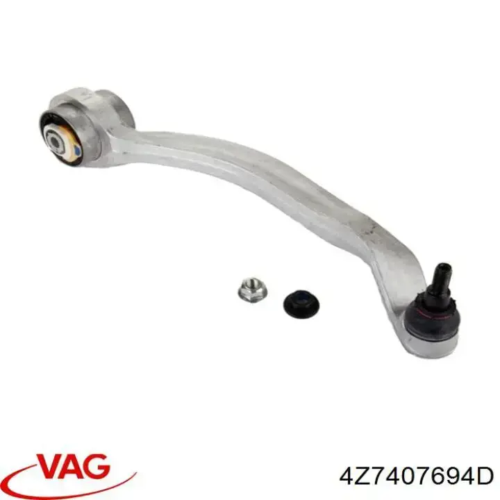 Wahacz zawieszenia przedniego dolny prawy VAG 4Z7407694D cena, od 83,18 USD