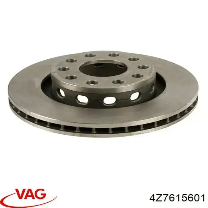 Do koszyka 4Z7615601 VAG Tarcza hamulcowa tylna