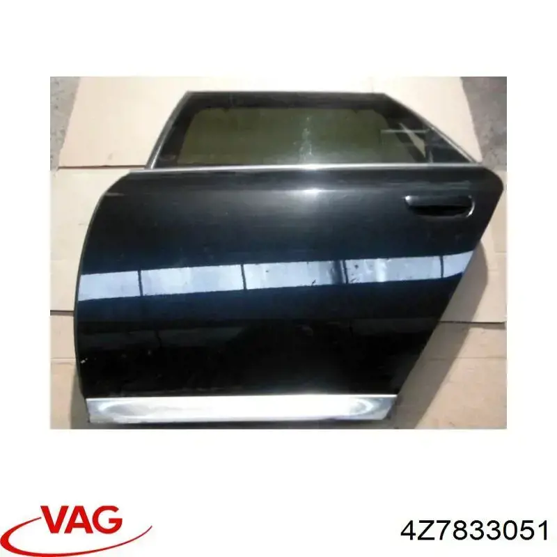 Drzwi tylne lewe Audi A6 Allroad C5 kombi (4BH) (2000 - 2005) cena, od 164,32 USD