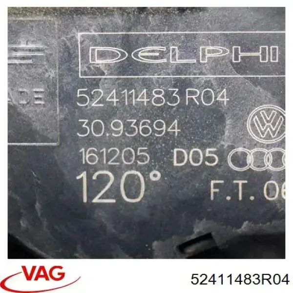 Silniczek sterujący klapą recyrkulacji powietrza VAG 52411483R04 cena, od 114,07 USD