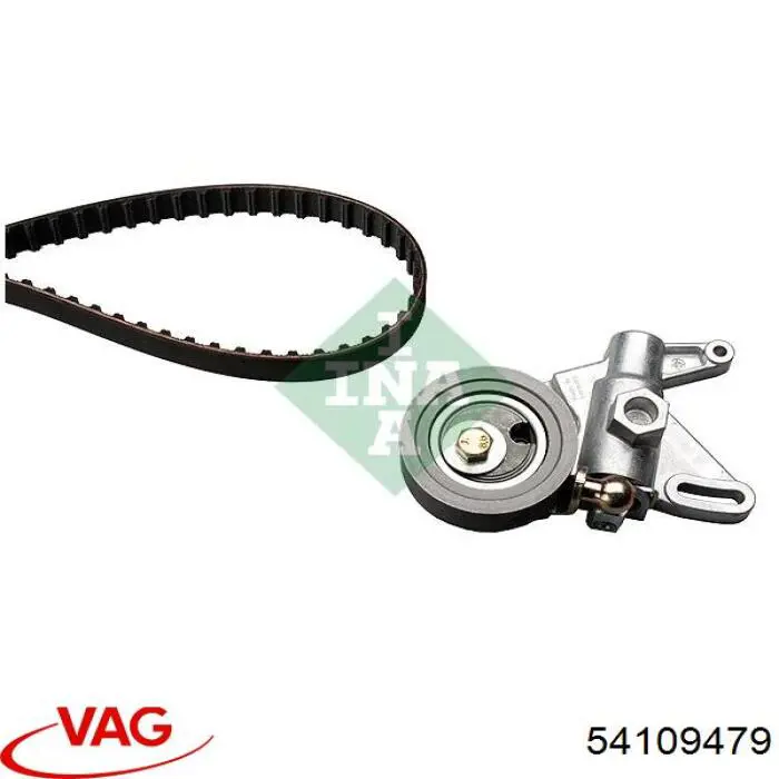 Do koszyka 54109479 VAG Rolka napinacza paska rozrządu