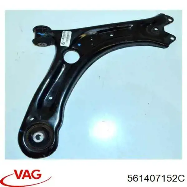 Wahacz zawieszenia przedniego dolny prawy VAG 561407152C cena, od 75,98 USD